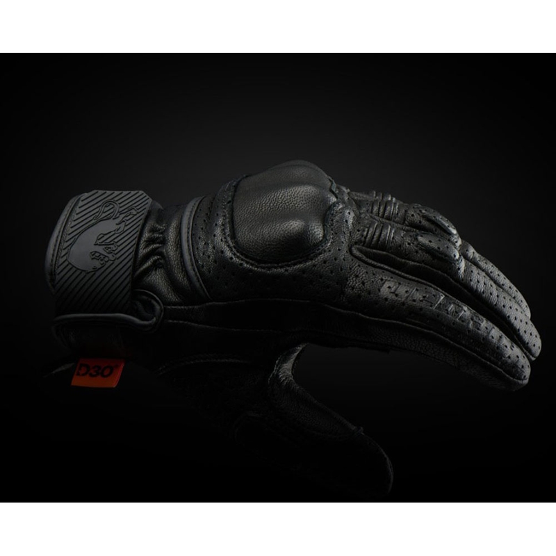 Mănuși de motocicletă Furygan LR Jet Vented D3O® Evo, negre