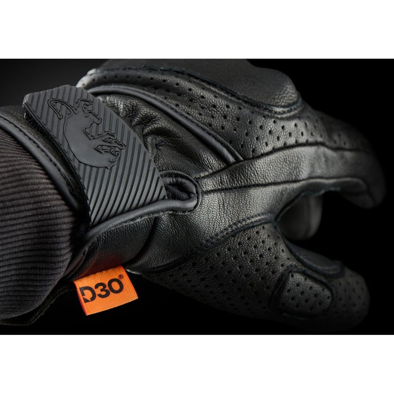 Mănuși de motocicletă Furygan LR Jet Vented D3O® Evo, negre