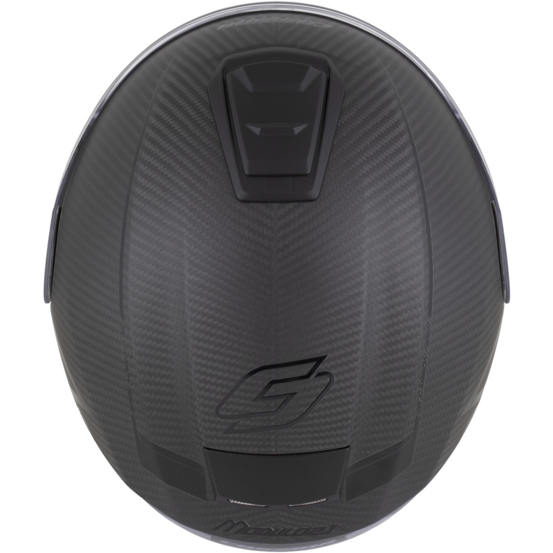 Cască de motocicletă pliabilă Cassida Modulo 2.1 Plus Carbon BlackOut negru mat