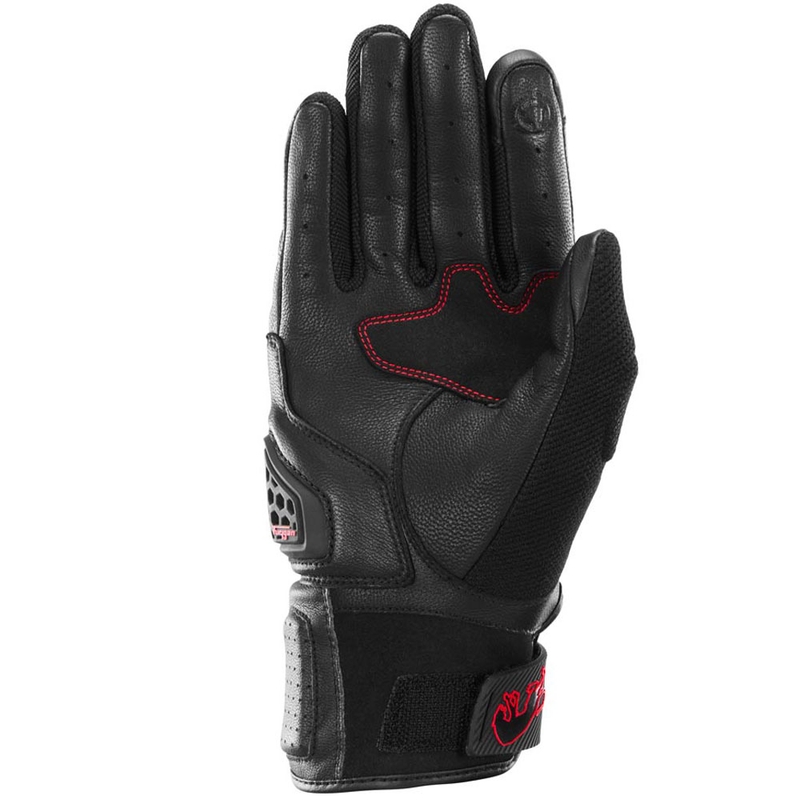 Mănuși motocicletă Furygan Volt EVO negru-alb-roșu