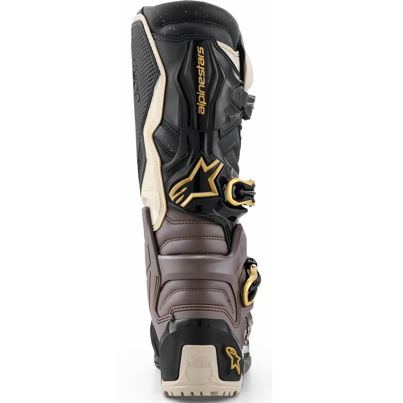 Ghete Motocicletă Alpinestars TECH 7 Enduro Drystar Negru-Gri Închis-Auriu