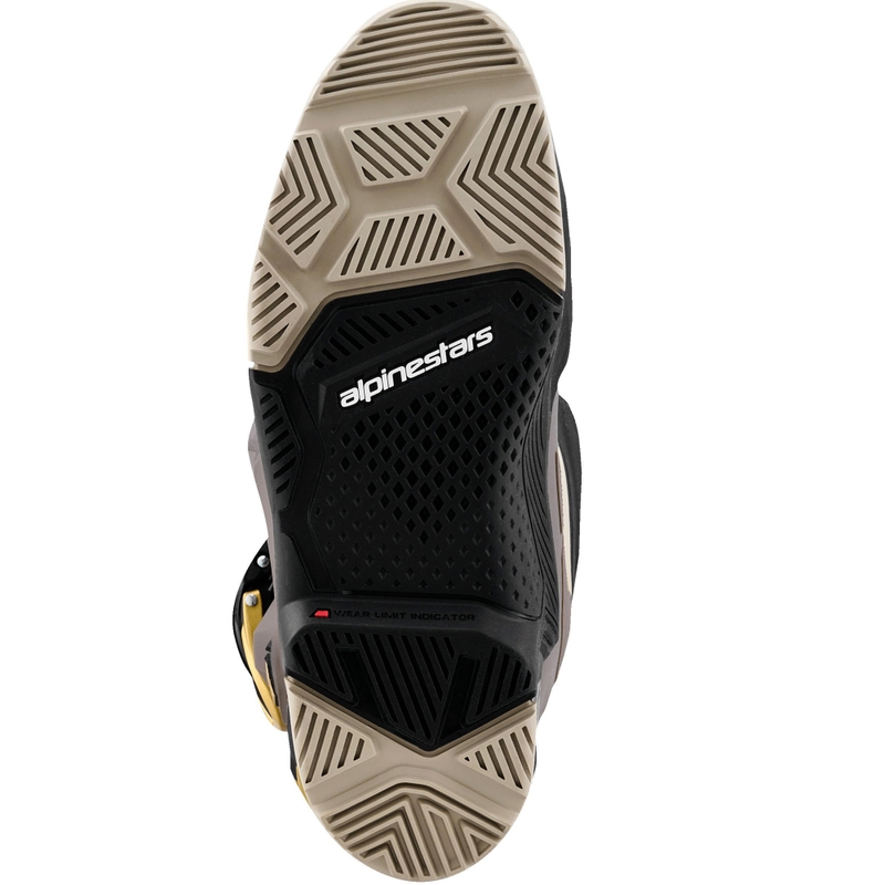 Ghete Motocicletă Alpinestars TECH 7 Enduro Drystar Negru-Gri Închis-Auriu