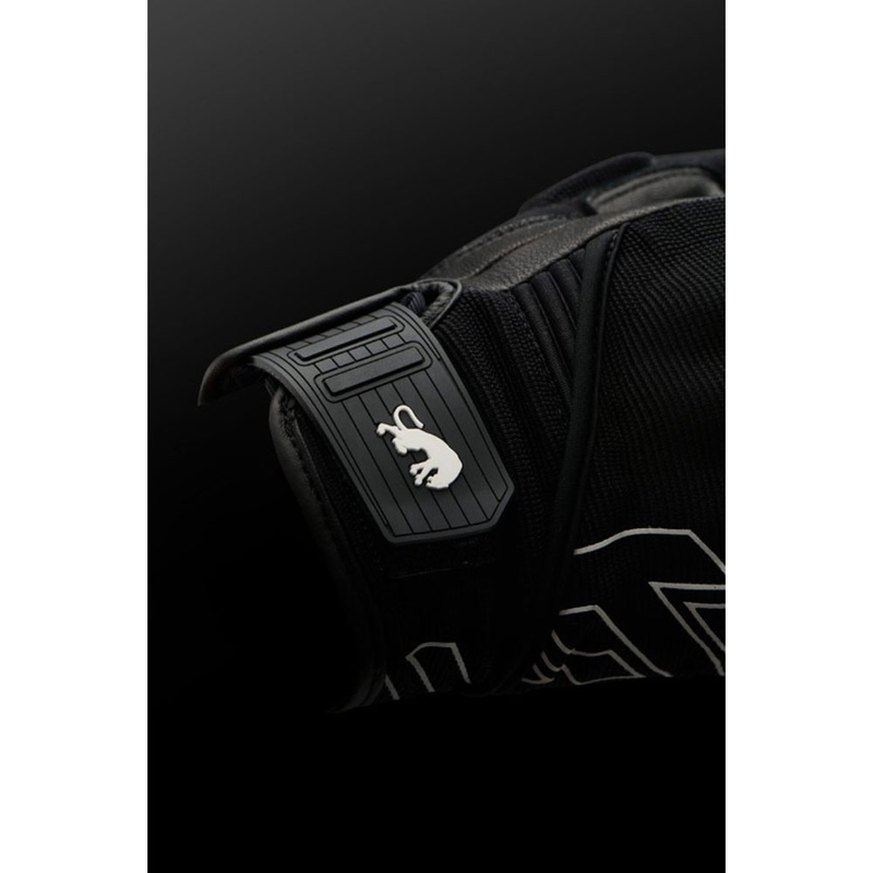 Mănuși de motocicletă Furygan Jet Neon D3O® Evo pentru femei, negru-alb