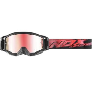 Ochelari motocross NOX Spectre negru-roșu