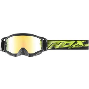 Ochelari motocross NOX Spectre negru-galben