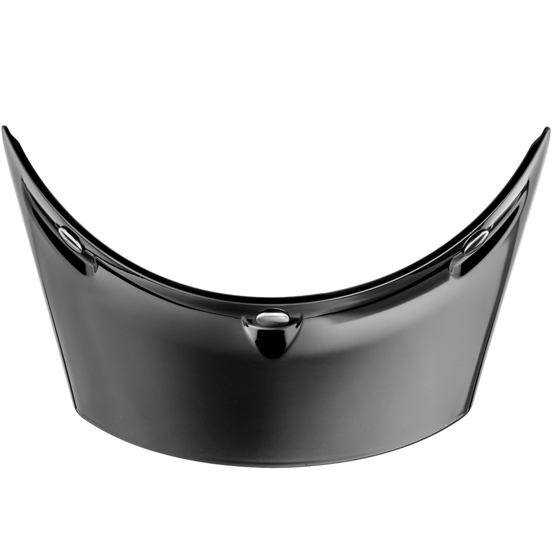 Vizieră pentru căști de motocicletă NOX Premium Seventy II negru lucios