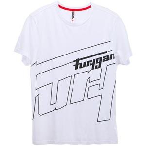 Tricou Furygan Rage alb-negru