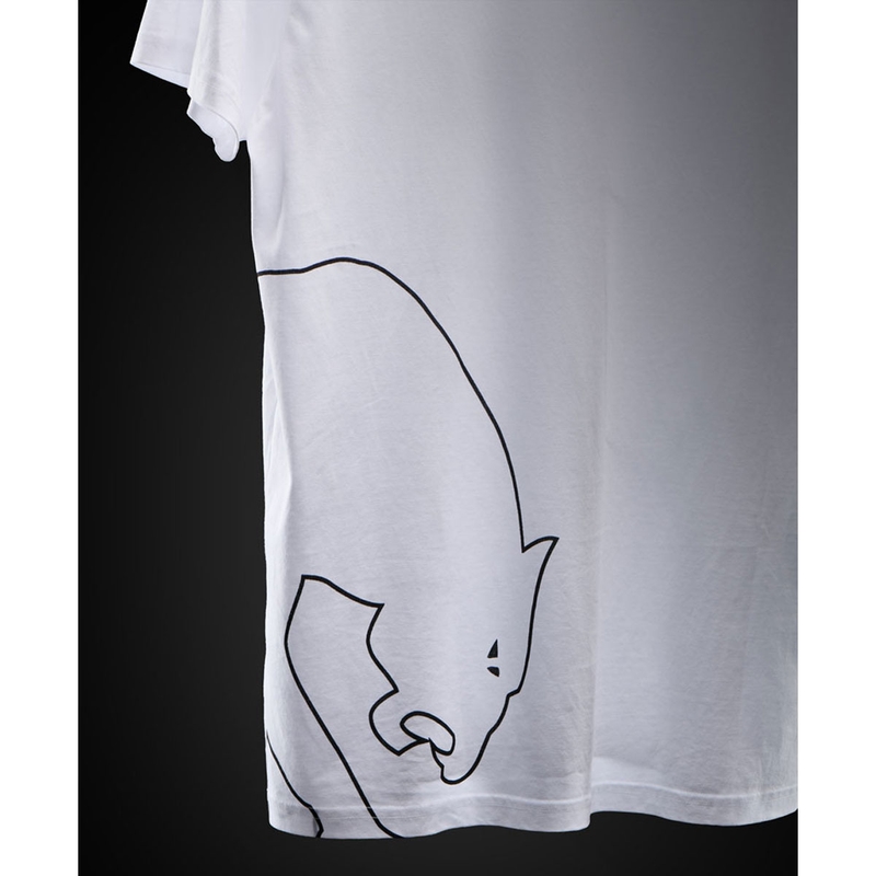 Tricou Furygan Rage alb-negru