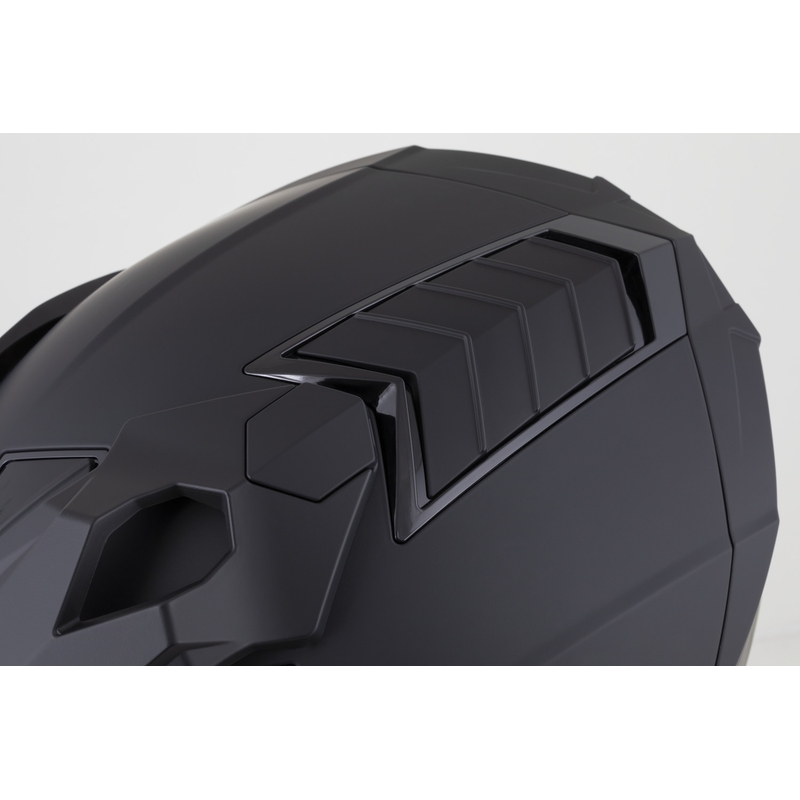 Cască de motocicletă Enduro ZED XD1 negru mat-roșu