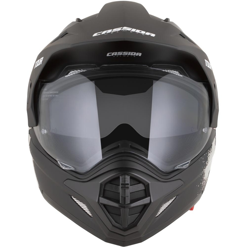 Cască de motocicletă enduro Cassida Tour 2.0 Crew negru mat-nisip