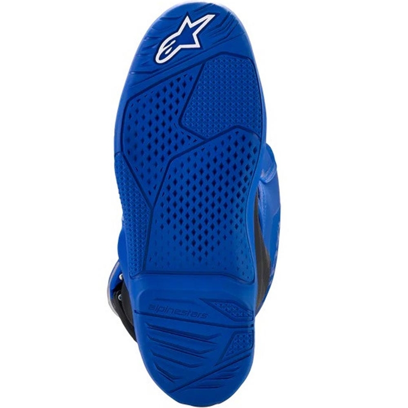 Ghete motocross Alpinestars TECH 7 S YAMAHA pentru copii, colecția albastru-alb-negru