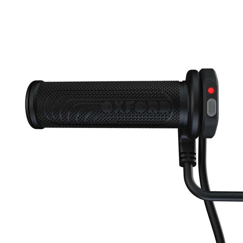 Mânere încălzite Oxford HotGrips Advanced Integrated Sport, negre