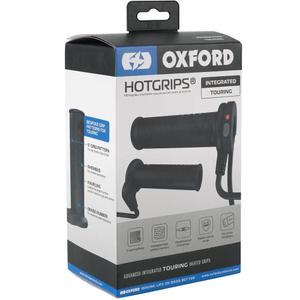 Mânere încălzite Oxford HotGrips Advanced Integrated Touring, negre
