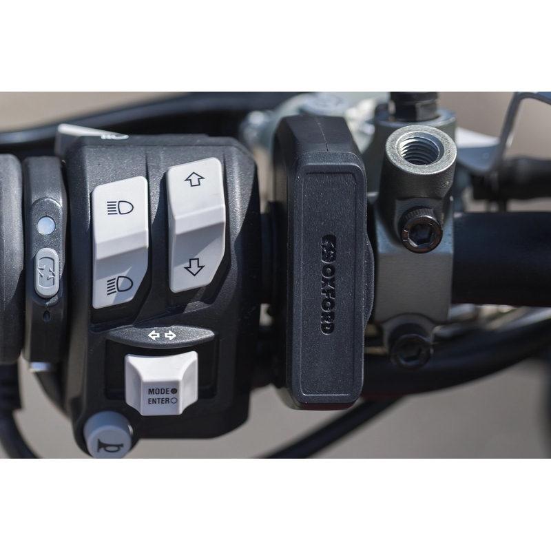 Mufă subțire Oxford USB-C și USB-A neagră
