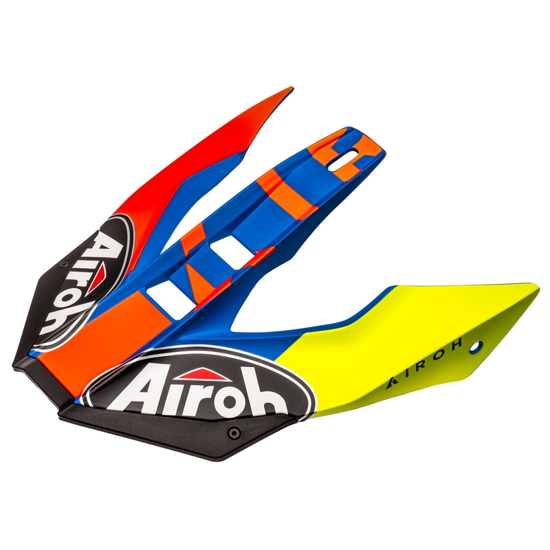 Vizier pentru căști de motocicletă Airoh Twist 2.0 Lift cyan mat