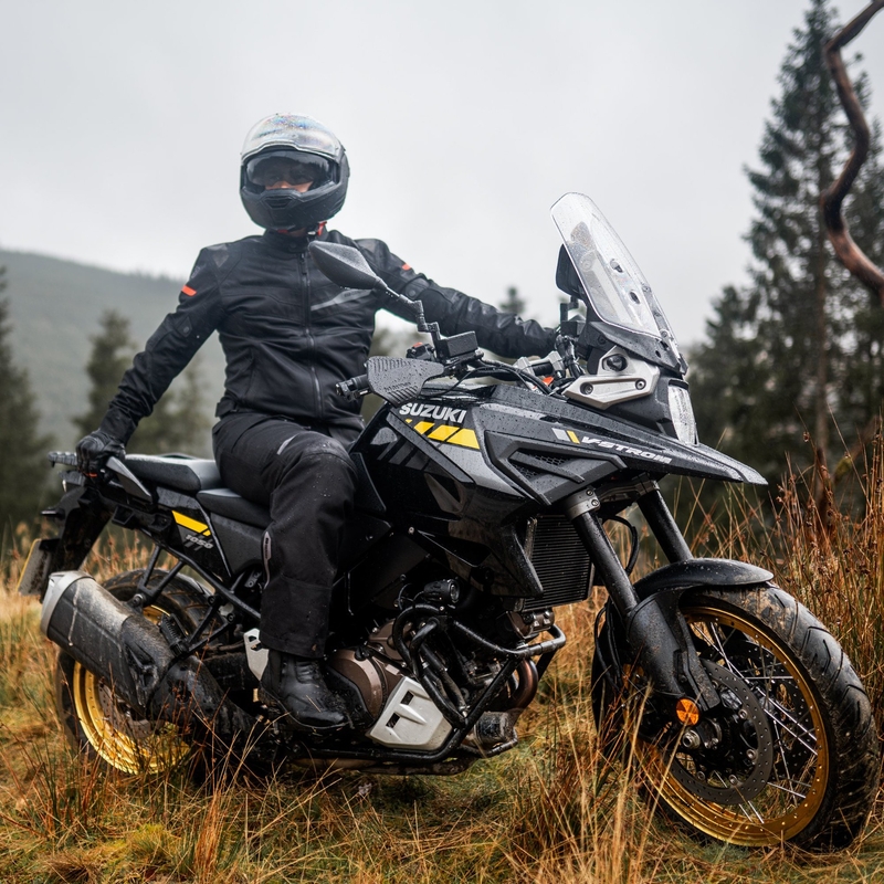 Geacă de motocicletă Oxford Dakar Air neagră