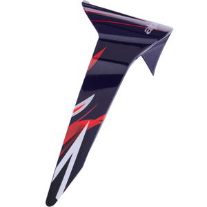 Eleron aerodinamic pentru căști de motocicletă Alpinestars Supertech R10 FLYTE cu profil standard, albastru mat-roșu-alb