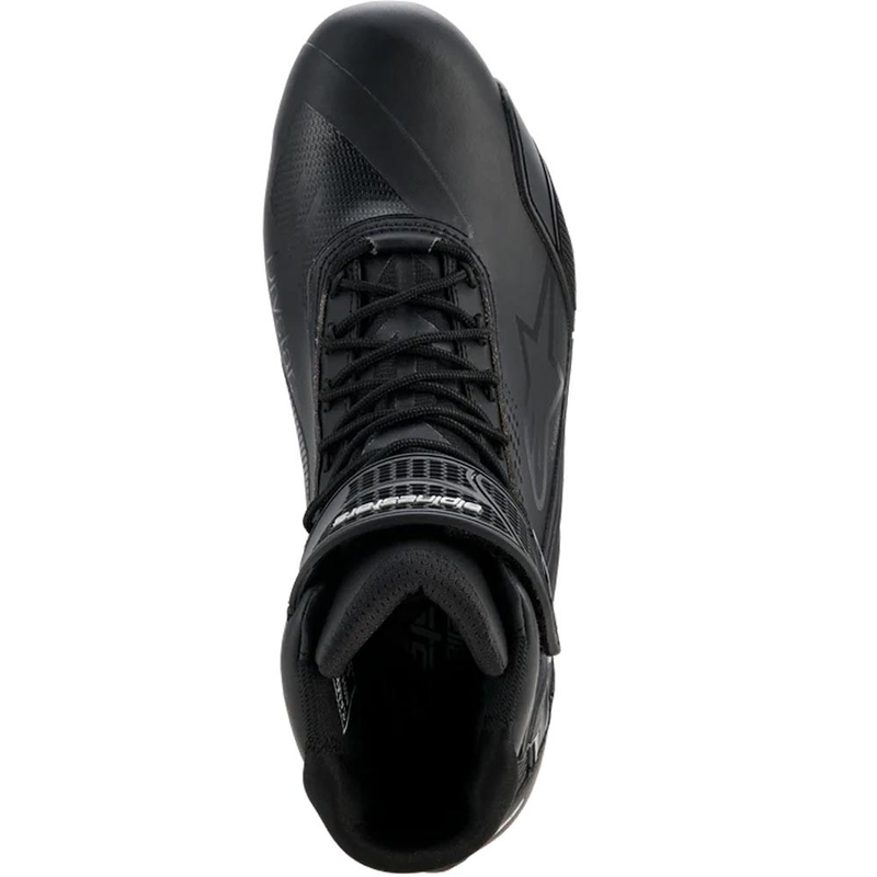 Ghete moto Alpinestars Stella Faster-4 Drystar pentru femei, negru-argintiu