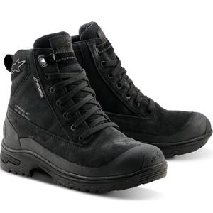 Ghete moto Alpinestars Judy Waterproof pentru femei, negre