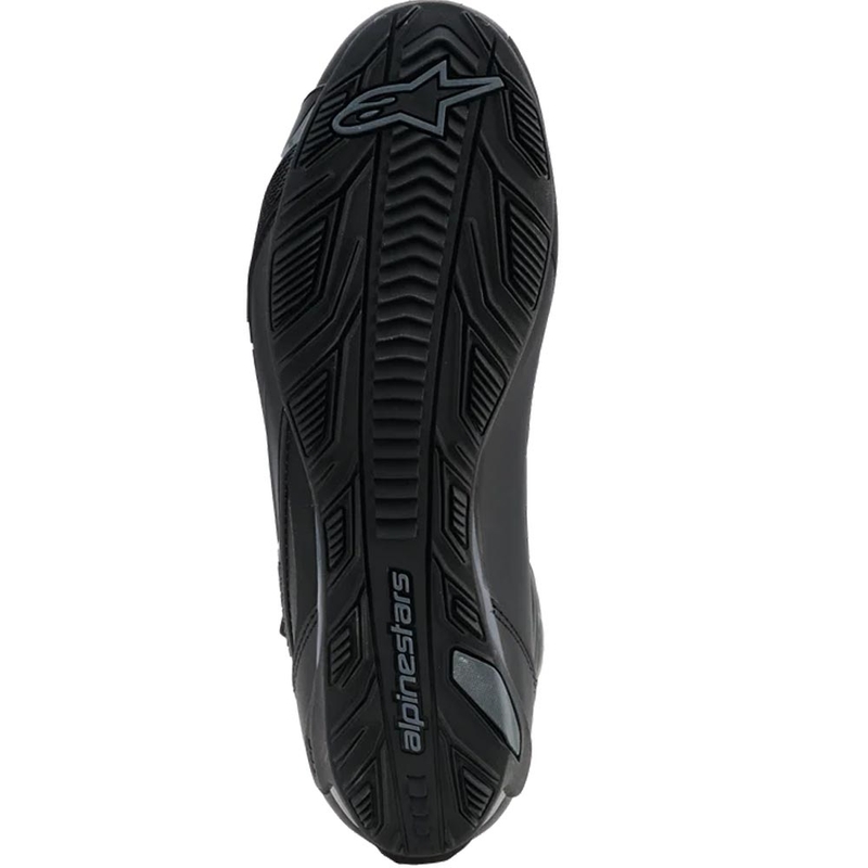 Ghete moto Alpinestars Faster-4 Drystar negru-gri închis