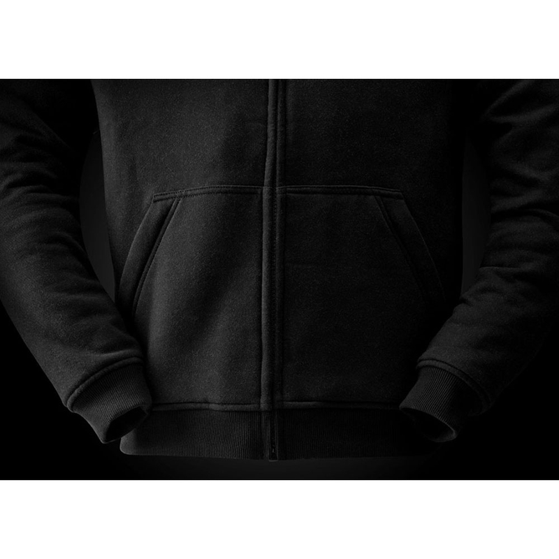 Geacă de motocicletă Furygan Livio X Kevlar® negru-roșu