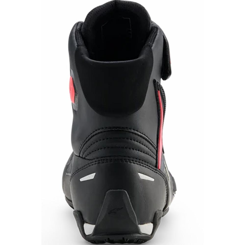 Ghete moto Alpinestars Stella Faster-4 Drystar pentru femei, negru-gri-roșu