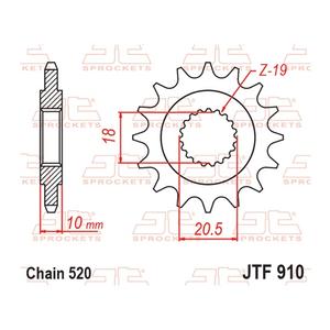 Pinion fata JT JTF 910-14 14T, 520