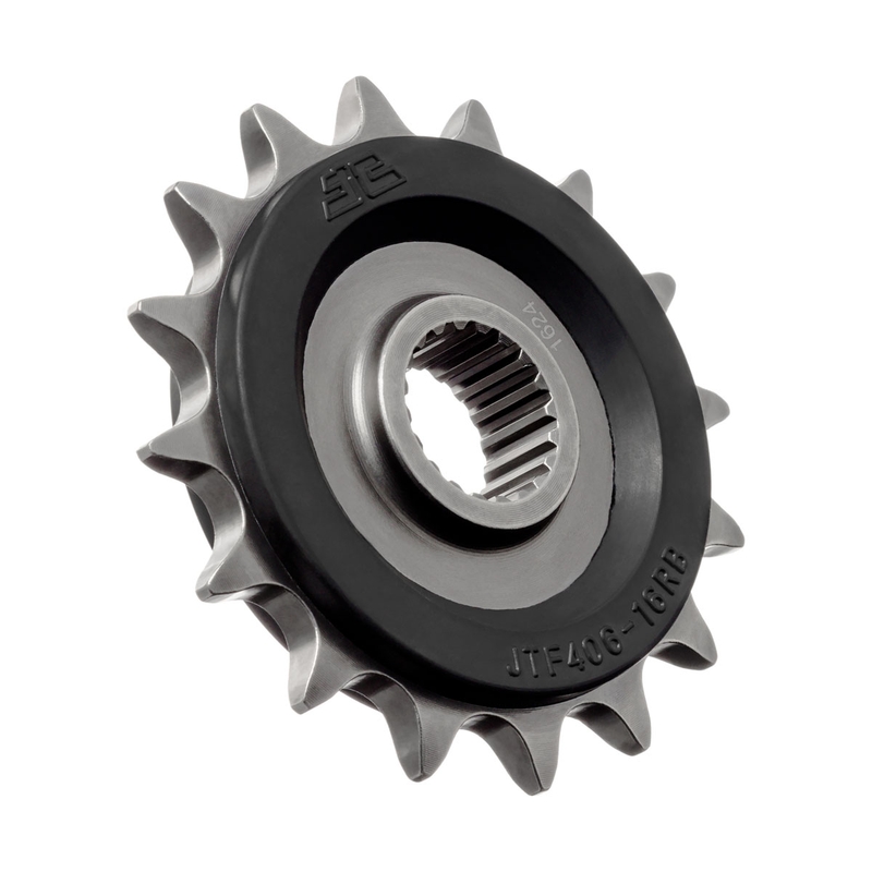 Pinion fata JT 16T, 520 rubber cushioned