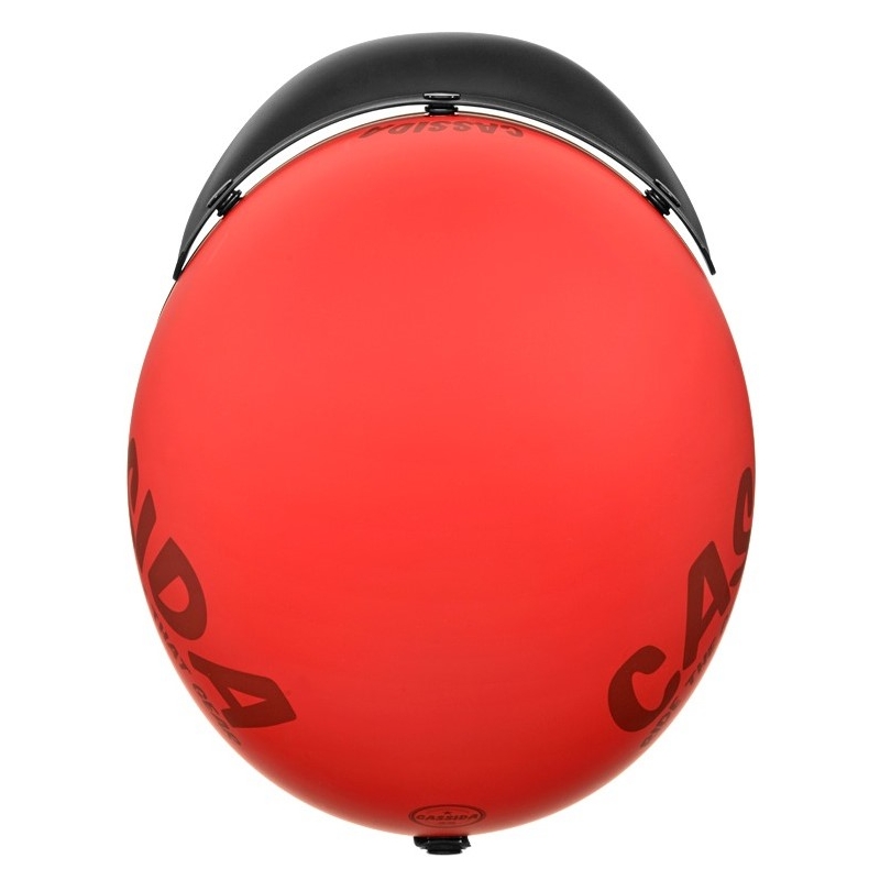 Cască de motocicletă Cassida Oxygen Gear Red-Black Open Motorcycle Helmet