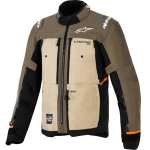 Geacă motocicletă Alpinestars Cusco Drystar maro-negru