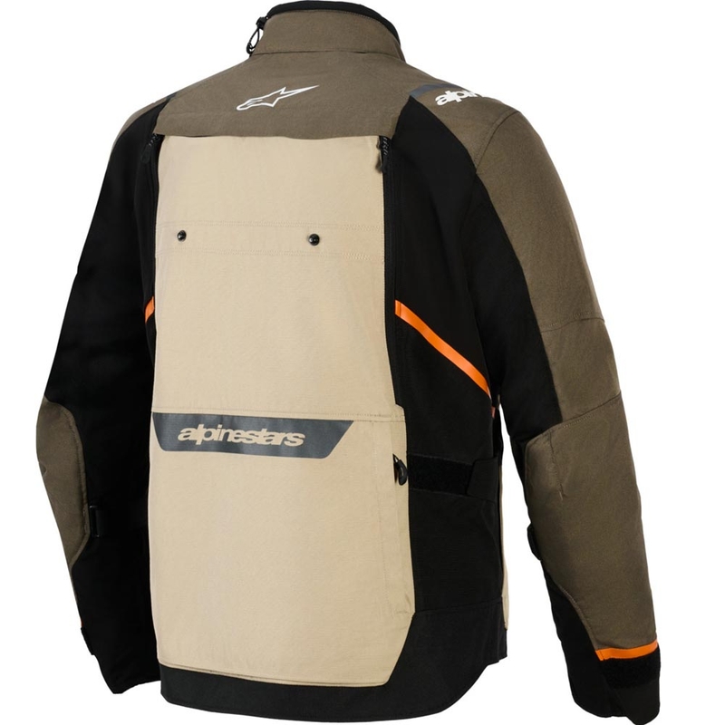 Geacă motocicletă Alpinestars Cusco Drystar maro-negru