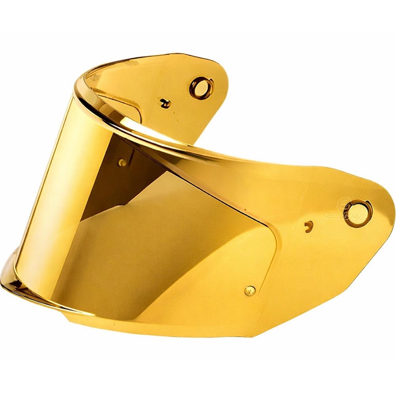 Vizieră pentru căști de motocicletă Cassida Integral GT 2.0/2.1, GTS 2.1 cu pregătire pentru Pinlock REVO oglindă aurie