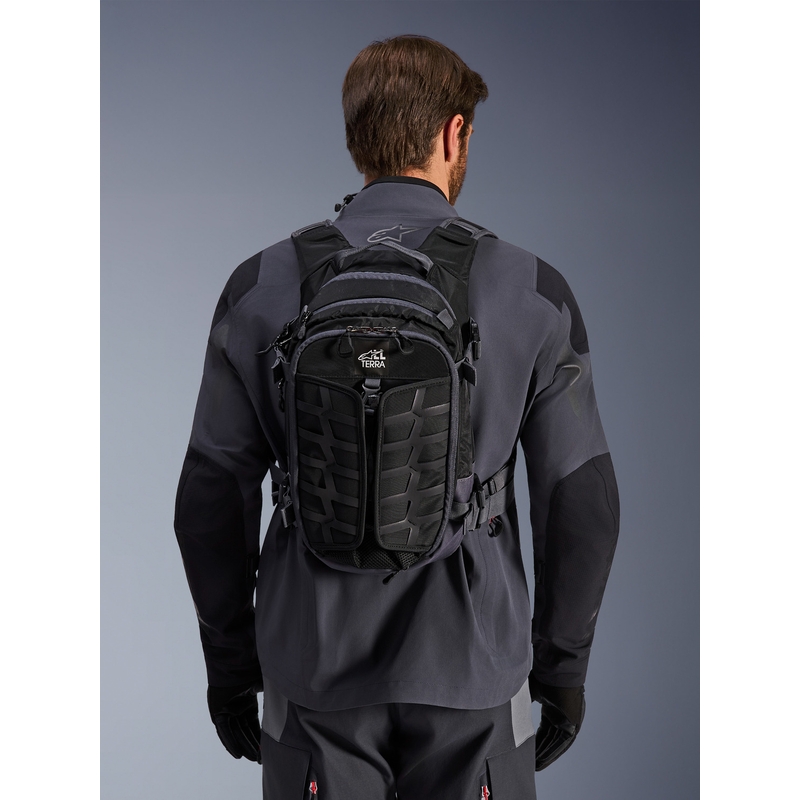 Rucsac motocicletă Alpinestars AT-15 negru-gri 15 l