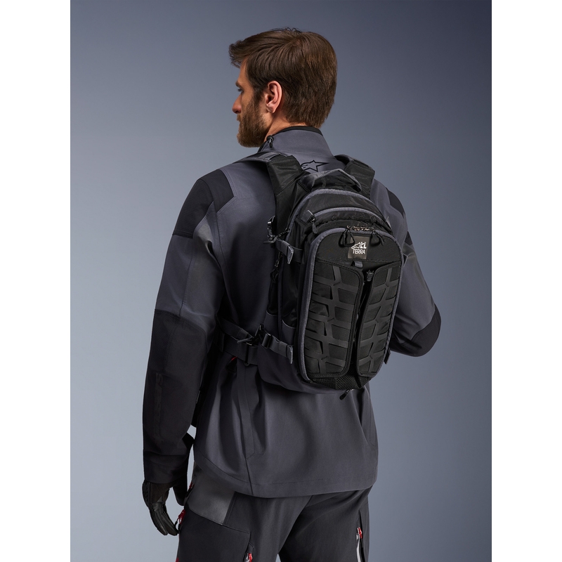 Rucsac motocicletă Alpinestars AT-15 negru-gri 15 l