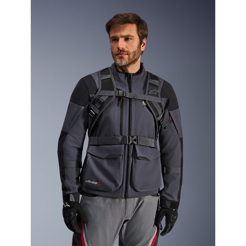Rucsac motocicletă Alpinestars AT-15 negru-gri 15 l
