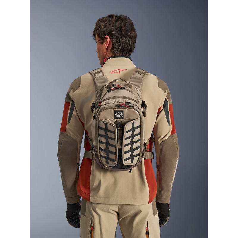 Rucsac motocicletă Alpinestars AT-15 nisip-portocaliu 15 l