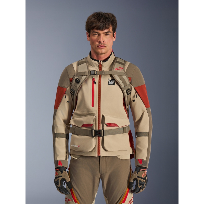 Rucsac motocicletă Alpinestars AT-15 nisip-portocaliu 15 l