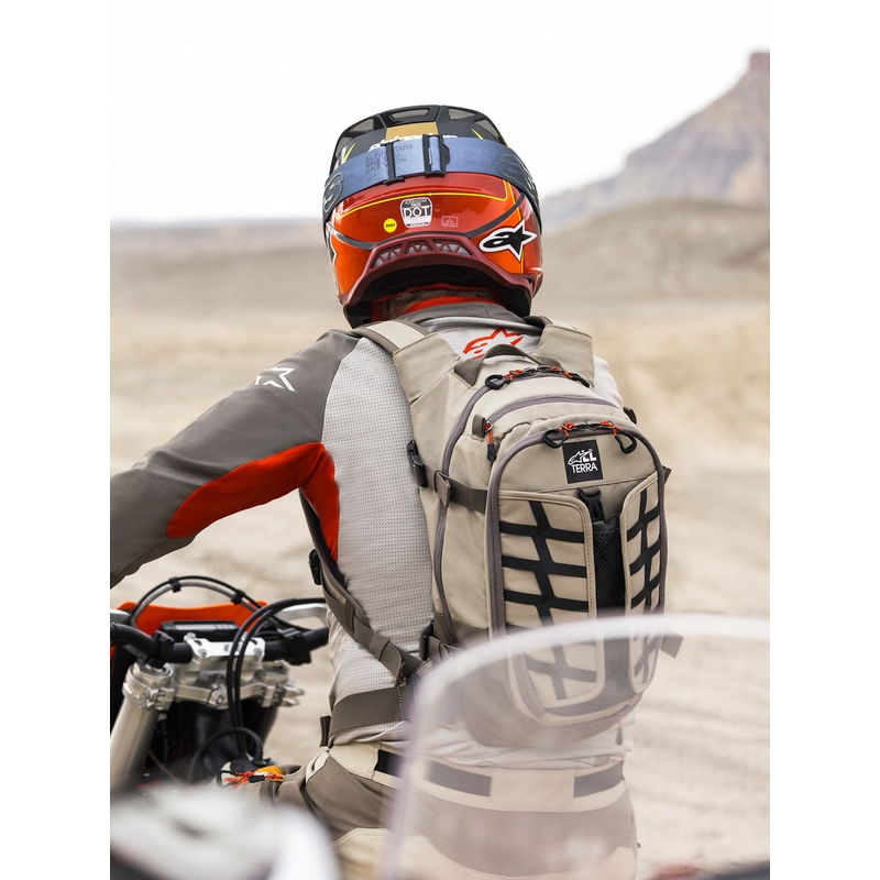 Rucsac motocicletă Alpinestars AT-15 nisip-portocaliu 15 l