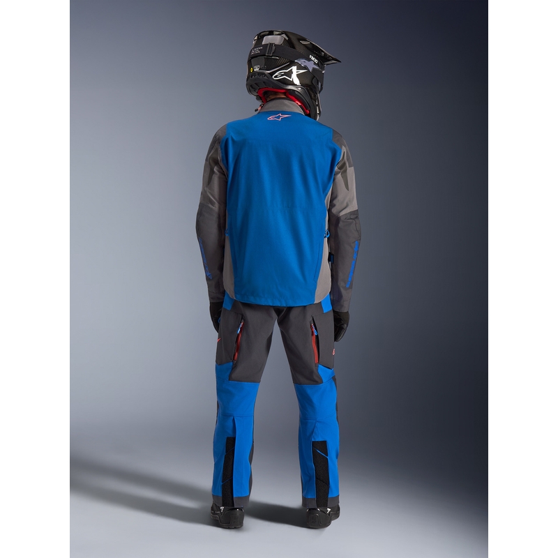 Geacă motocicletă Alpinestars Maxdura Drystar XF albastru-gri închis