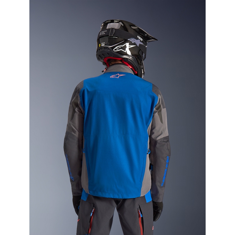 Geacă motocicletă Alpinestars Maxdura Drystar XF albastru-gri închis