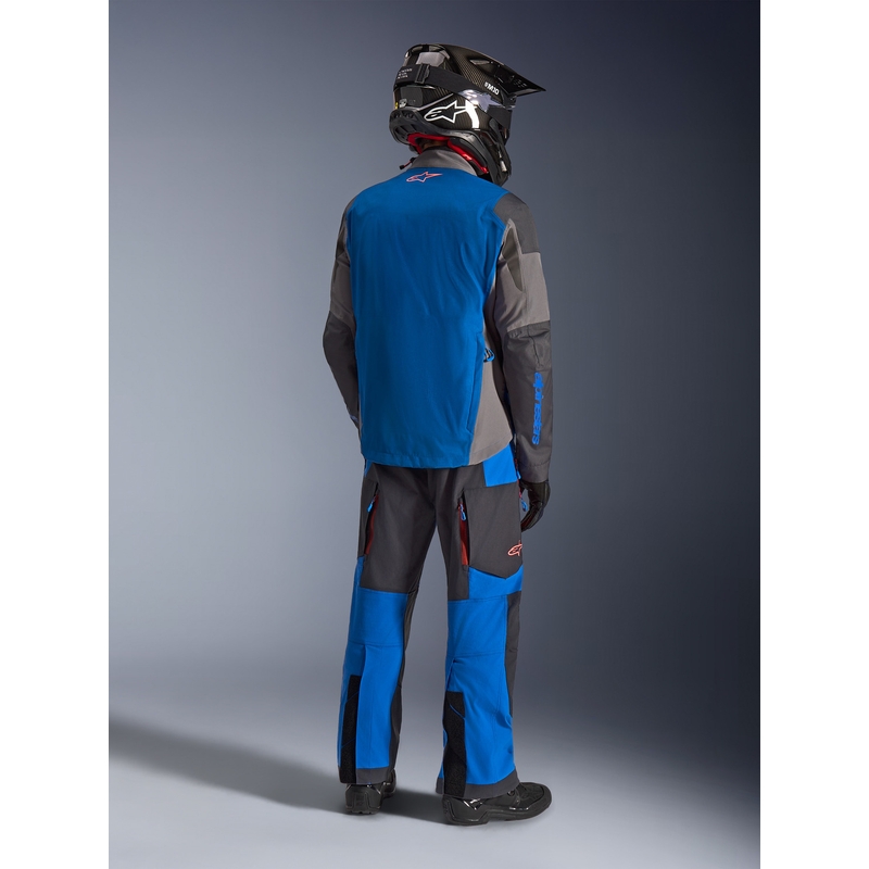 Geacă motocicletă Alpinestars Maxdura Drystar XF albastru-gri închis
