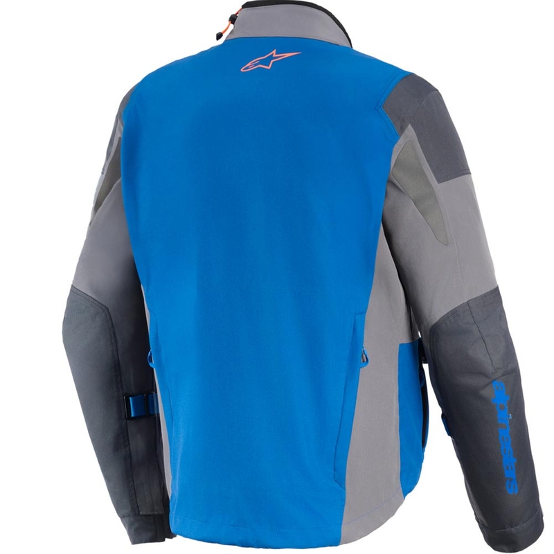 Geacă motocicletă Alpinestars Maxdura Drystar XF albastru-gri închis