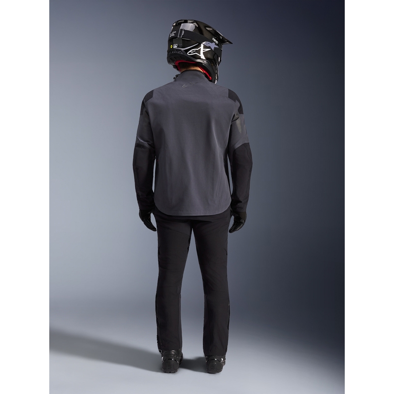 Geacă motocicletă Alpinestars Maxdura Drystar XF gri închis-negru