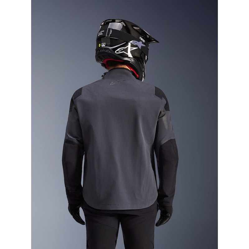 Geacă motocicletă Alpinestars Maxdura Drystar XF gri închis-negru