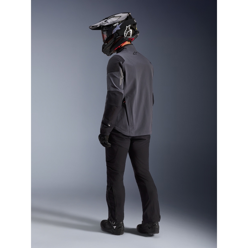 Geacă motocicletă Alpinestars Maxdura Drystar XF gri închis-negru