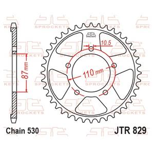 Foaie spate JT JTR 829-45 45T, 530