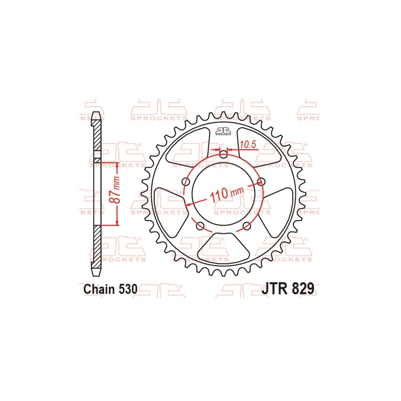 Foaie spate JT 48T, 530