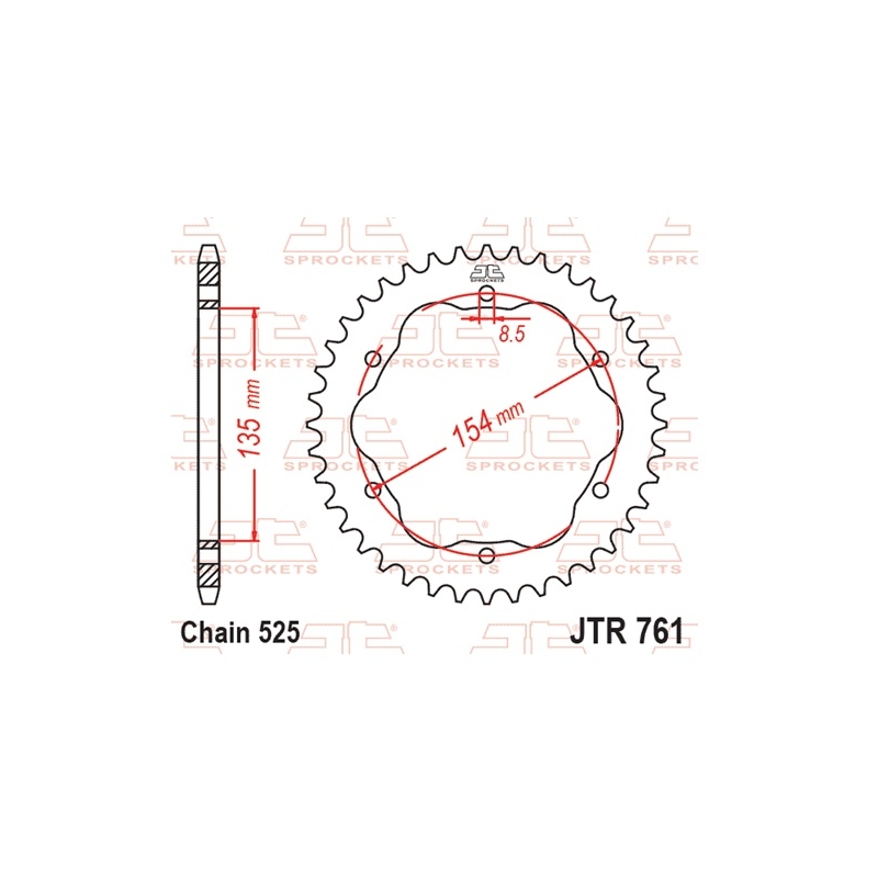 Foaie spate JT 43T, 525