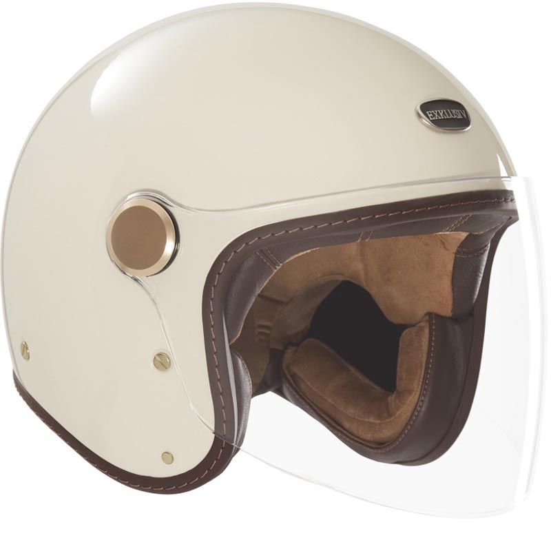 Casca moto deschisa NOX Exklusiv Kulte 2 bej