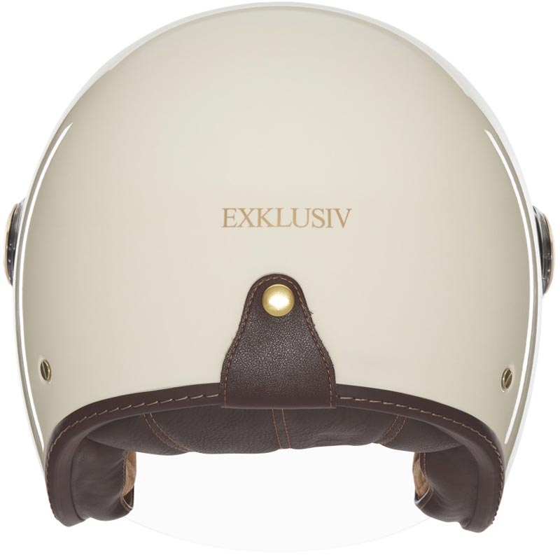 Casca moto deschisa NOX Exklusiv Kulte 2 bej